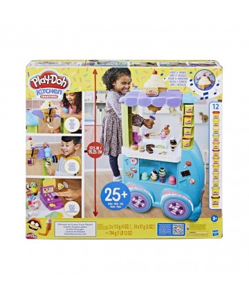 Hasbro Play-Doh: Kitchen Creations - Ultimate Ice Cream Truck Playset (F1039)