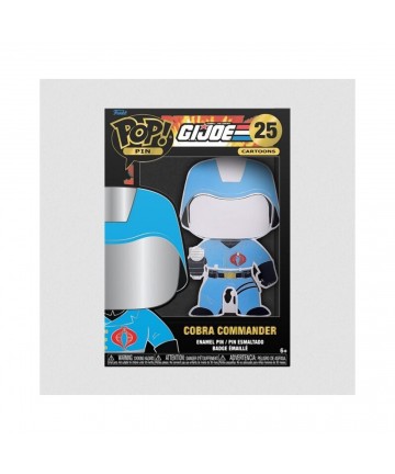 Funko Pop! Cartoons Pin: GI Joe - Cobra Commander 25 Large Enamel Pin (GIJPP0002)