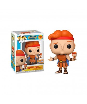 Funko Pop! Disney: Hercules - Hercules with Action Figure (Convention Limited Edition) 1329 Vinyl Figure