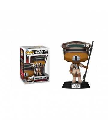 Funko Pop! Disney Star Wars: Return of the Jedi 40th - Princess Leia (Boushh) 606 Bobble-Head Vinyl Figure