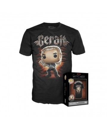 Funko Boxed Tees: The Witcher - Geralt Training (S)