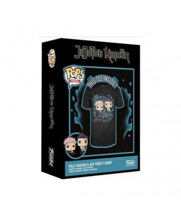 Funko Boxed Tee: Jujutsu Kaisen - Yuji and Aoi (M)