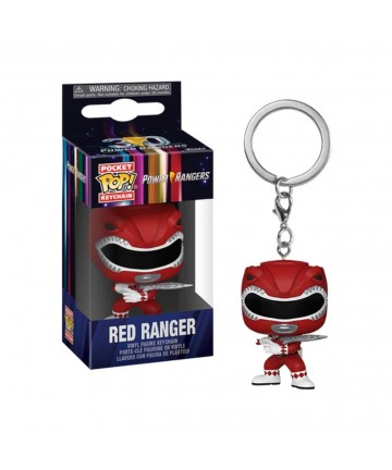 Funko Pocket Pop! Power Rangers - Red Ranger Vinyl Figure Keychain