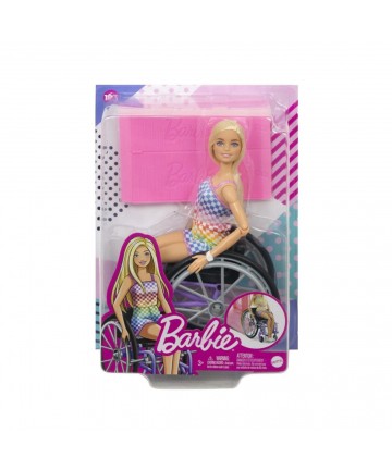 Mattel Barbie: Fashionistas - Blonde Doll with Disability Train (HJT13)