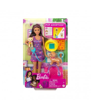 Mattel Barbie: Pup Adoption Playset (HKD86)