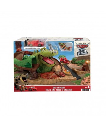 Mattel Disney: Cars On The Road - Dino Playground with Cave Lightning McQueen (HMD74)