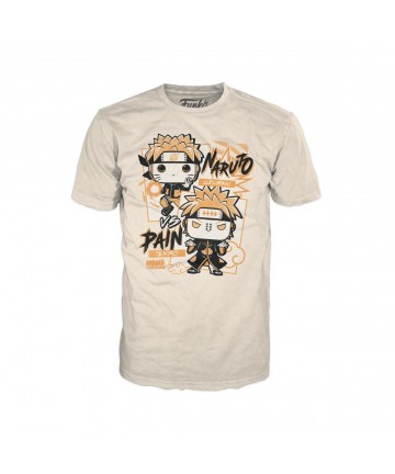 Funko Boxed Tee: Naruto Shippuden - Naruto vs Pain T-Shirt (L)