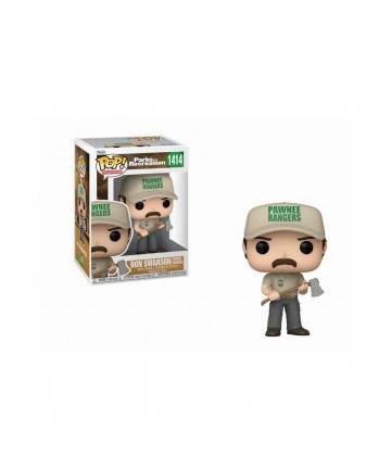 Funko Pop! Television: Parks and Recreation - Ron Swanson (Pawnee Rangers) 1414 Vinyl Figure