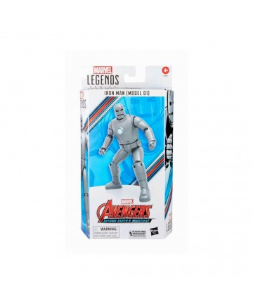 Hasbro Fans Marvel Avengers: Legends Series (60th Anniversary) - Beyond Earths Mightiest - Iron Man (Model 01) Action Figure (F7