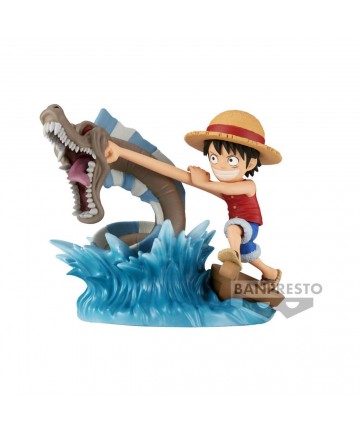 Banpresto WCF - Log Stories: One Piece - Monkey.D.Luffy Statue (7cm) (88406)