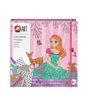 AS Art: Color Pencils Princesses (1038-21054)