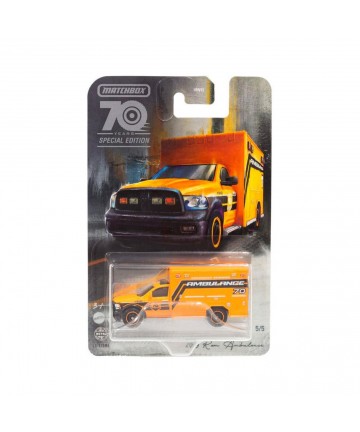 Mattel Moving Parts: 70 Years Special Edition - 2019 Ram Ambulance (HMV17)