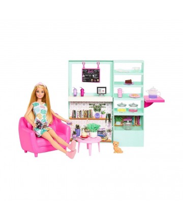 Mattel Barbie: Wellness - Cute N Cozy Cafe (HKT94)