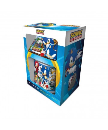 Pyramid Sonic: The Hedgehog - Mug, Coaster  Keychain Gift Set (GP86530)