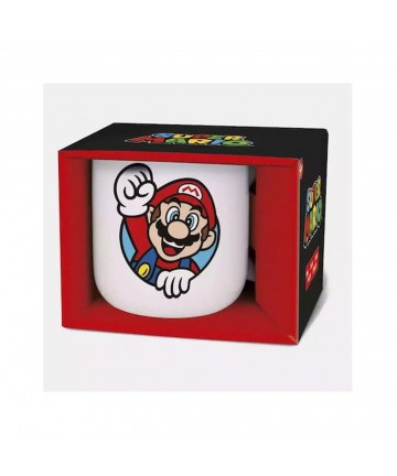 Stor Super Mario Ceramic Breakfast Mug in Gift Box (400ml)