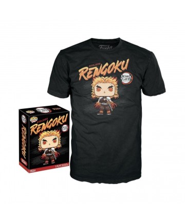 Funko Boxed Tee: Demon Slayer - Rengoku (S)