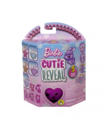 Mattel Barbie: Cutie Reveal - Pink Star Purse  Accessories (HKR36)