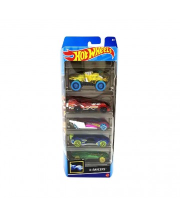 Mattel Hot Wheels - X-Raycers (Set Of 5) (HTV41)