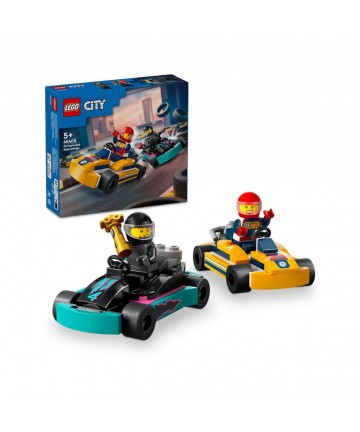 LEGO® City: Go-Karts and Race Drivers Toy Set (60400)