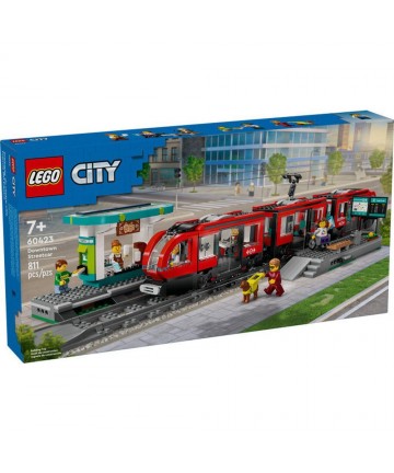 LEGO® City Downtown: Streetcar and Station (60423)