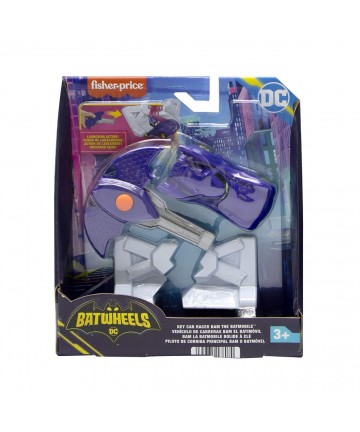 Fisher-Price® DC Batwheels - Key Car Racer Bam the Batmobile Vehicle (HRJ54)