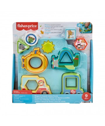 Fisher-Price® Shapes  Sounds Vehicle Puzzle (HRP31)