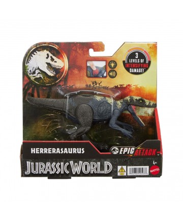 Mattel Jurassic World: Epic Attack - Herrerasaurus (HTP66)