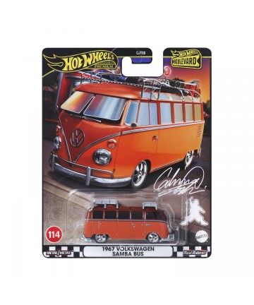 Mattel Hot Wheels Premium: Boulevard - 1967 Volkswagen Samba Bus Vehicle (HRT62)