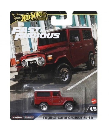 Mattel Hot Wheels Premium: Fast  Furious - Toyota Land Cruiser FJ43 (HRT96)