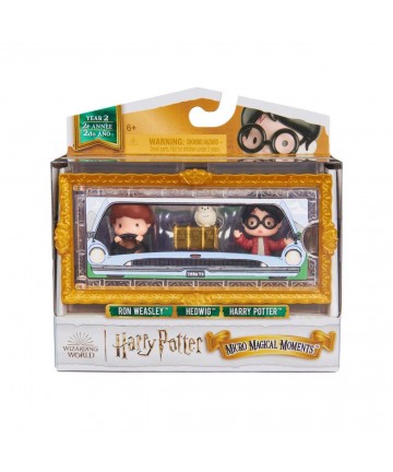 Spin Master Harry Potter: Micro Magical Moments - Ron Weasly/Hedwig/Harry Potter Mini Figures 3Pack (6068612)