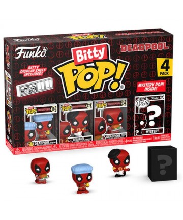 Funko Bitty Pop! 4-Pack: Deadpool - Bathtime Vinyl Figures