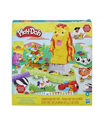 Hasbro Play-Doh - Growin Mane Lion And Friends (F7221)