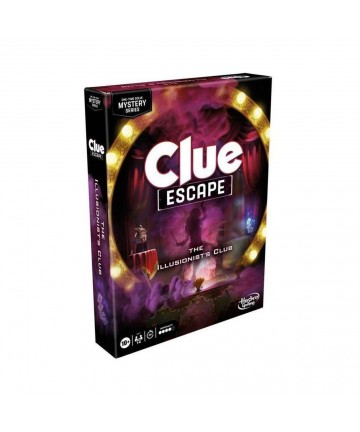 Hasbro Cluedo: Escape - The Illusionists Club Board Game (Greek Language) (F8817)