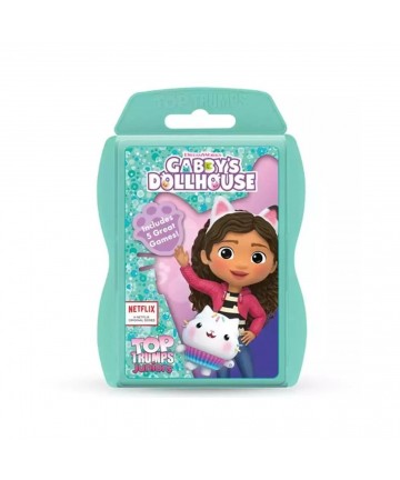 Winning Moves: Top Trumps Juniors - Gabbys Dollhouse Playing Cards (WM04165-EN1-6)