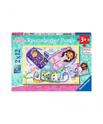 Ravensburger Puzzle: Gabbys Dollhouse (2x12pcs) (5709)