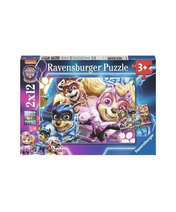 Ravensburger Puzzle: Paw Patrol The Mighty Movie (2x12pcs) (5721)