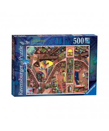 Ravensburger Puzzle: Ludicrous Library (500pcs) (17484)