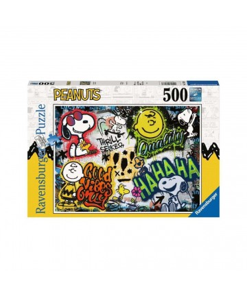 Ravensburger Puzzle: Peanuts  Snoopy Graffiti (500pcs) (17538)