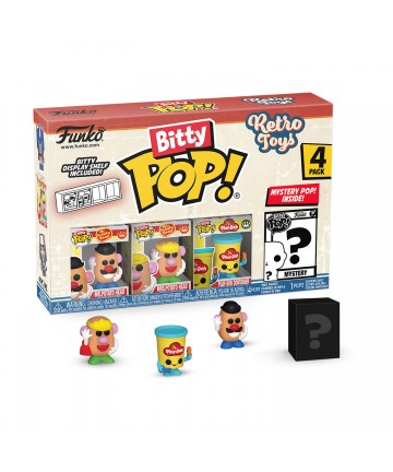 Funko Bitty Pop! 4-Pack: Retro Toys: Mr. Potato Head Vinyl Figures