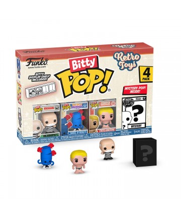 Funko Bitty Pop! 4-Pack: Retro Toys: Mr. Monopoly Vinyl Figures