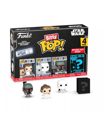 Funko Bitty Pop! 4-Pack: Star Wars - Leia Vinyl Figures