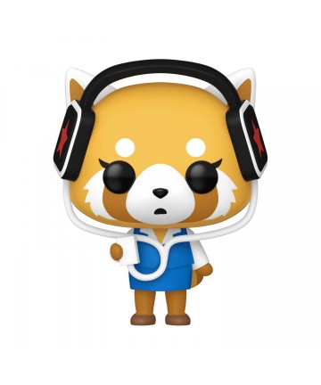 Funko Pop! Sanrio: Aggretsuko - Aggretsuko with Headphones 97 Vinyl Figure