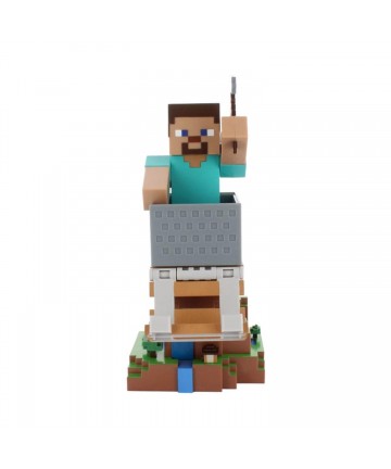 EXG Cable Guys: Minecraft - Steve Phone & Controller Holder (CGCRMC400728)