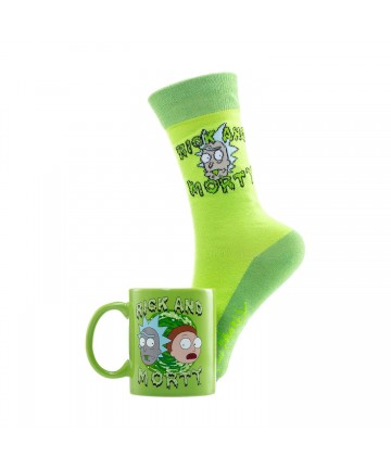 Pyramid Rick And Morty Mug & Sock Set (GP86923)