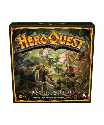 Hasbro Heroquest Jungles Of Delthrak - Quest Pack (English Language) (F9907)