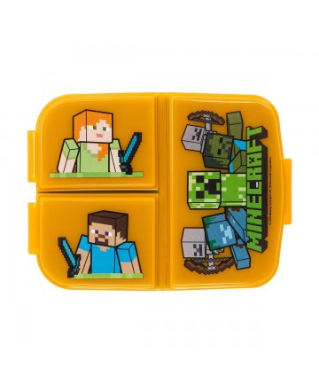 Stor: Minecraft - Multi Compartment Sandwich Box (40420)