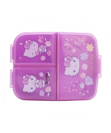 Stor: Hello Kitty - Multi Compartment Sandwich Box (81720)