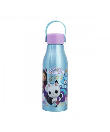 Stor: Gabby Dollhouse - Flexi Handle Aluminium Bottle (760ml) (21261)