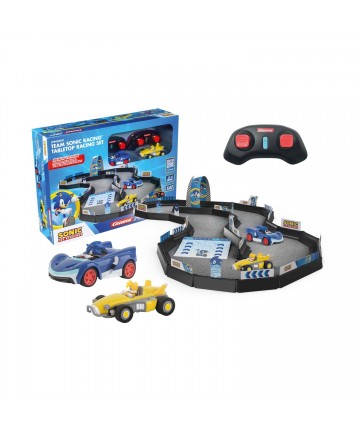 Carrera R/C Car: Team Sonic Racing™ Mini RC - 1:43 Tabletop Racing Set (370430021)