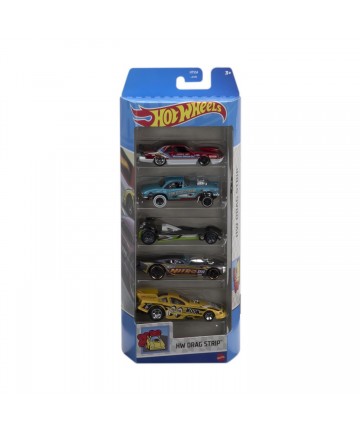 Mattel Hot Wheels - HW Drag Strip (Set Of 5) (HTV54)